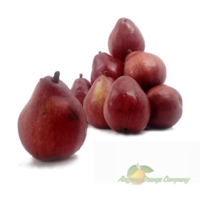 Organic Red D'Anjou Pears - 1 Dozen